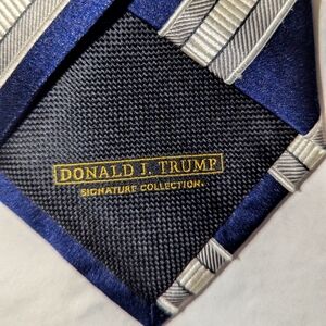 Donald Trump Signature collection Tie Made in China